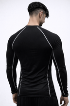 Phantom Black Full Sleeve Compression Tshirt