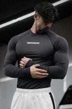 Dark Titan Pack of 2 - Titan Grey & Phantom Black Full Sleeve Compression Tshirts