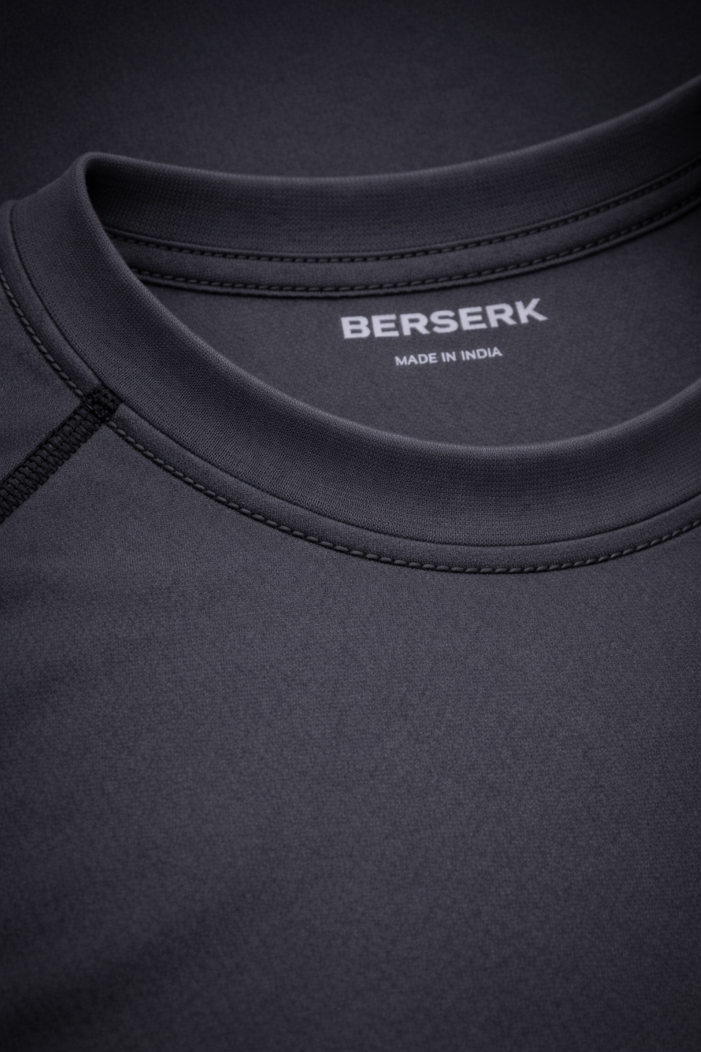 Titan Grey Full Sleeve Compression Tshirt