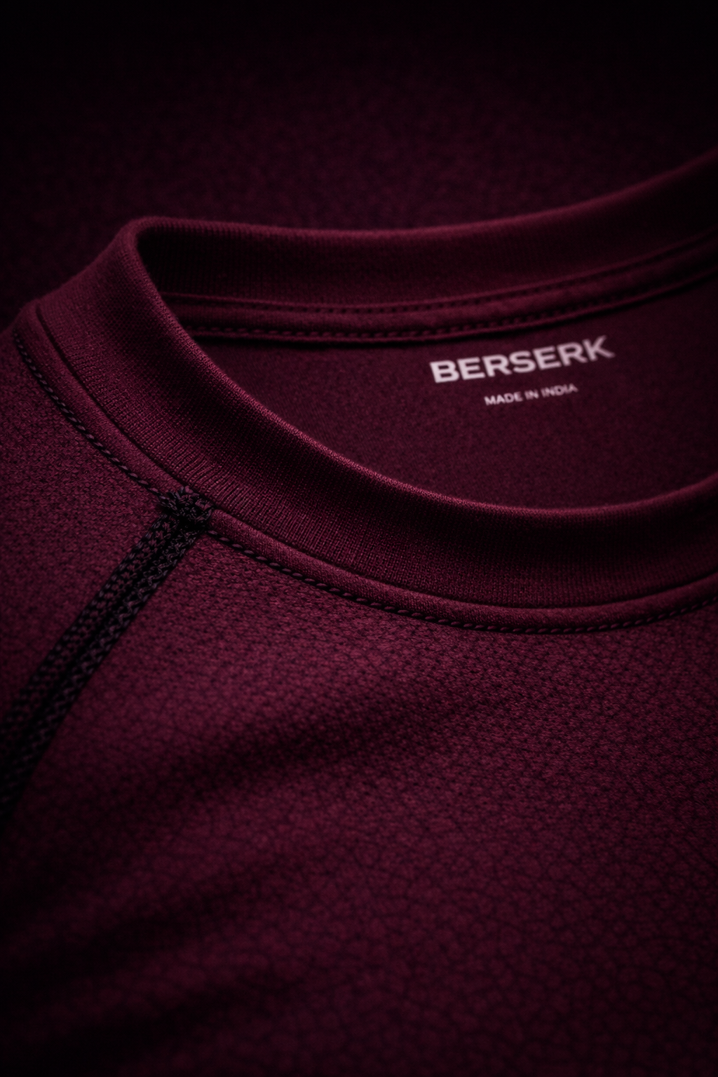 Royal Maroon Full Sleeve Compression Tshirt