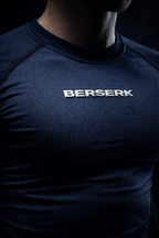Midnight Navy Half Sleeve Compression Tshirt