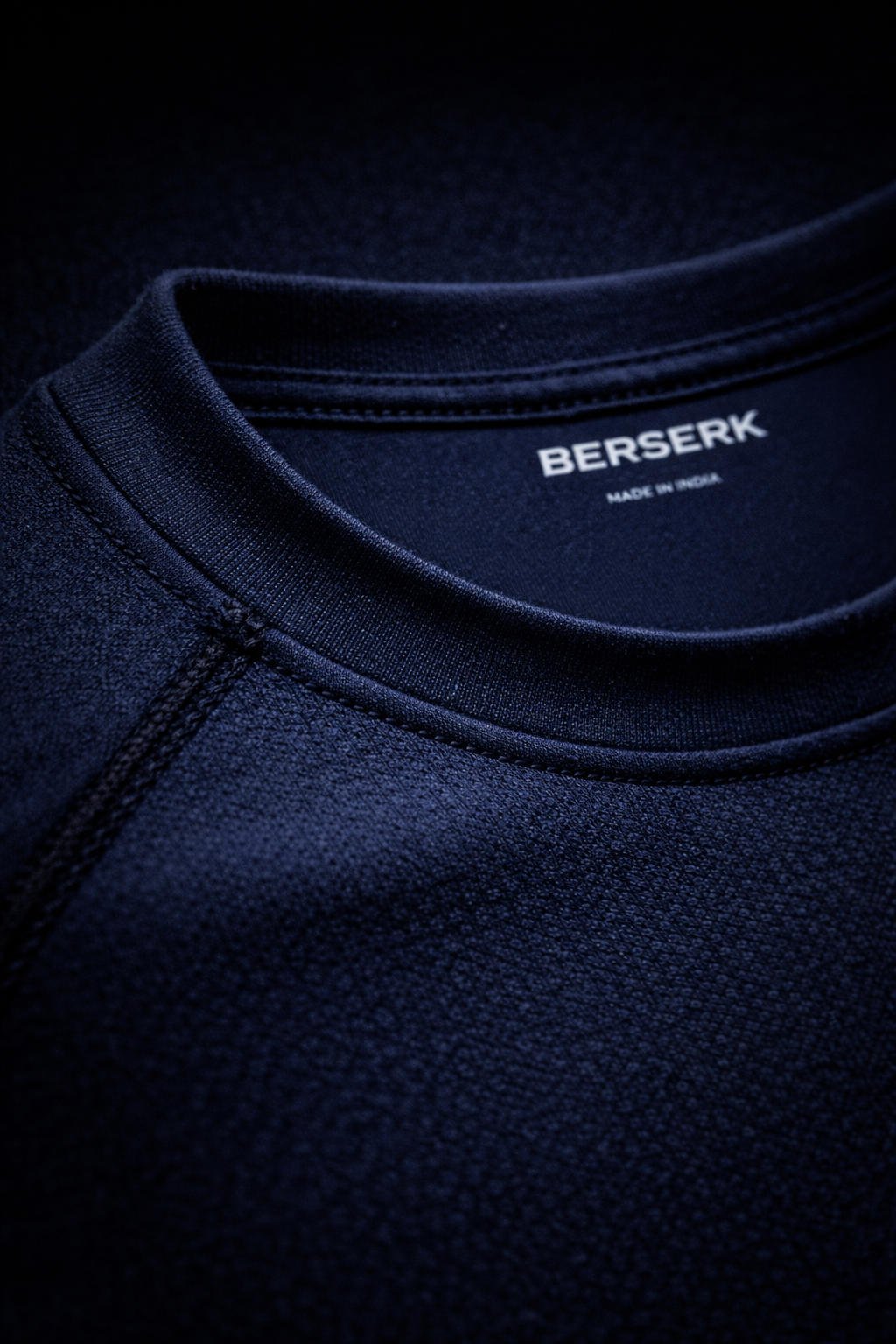 Midnight Navy Half Sleeve Compression Tshirt