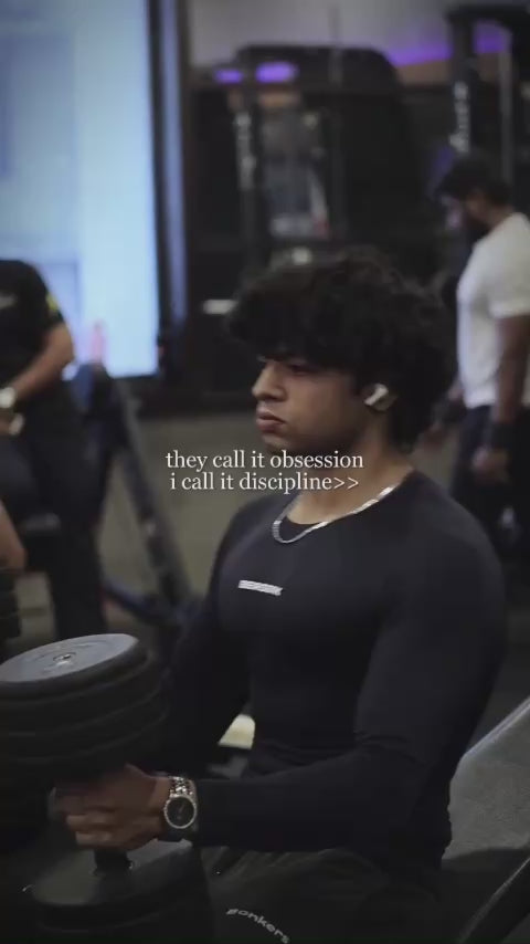 Midnight Navy Full Sleeve Compression Tshirt