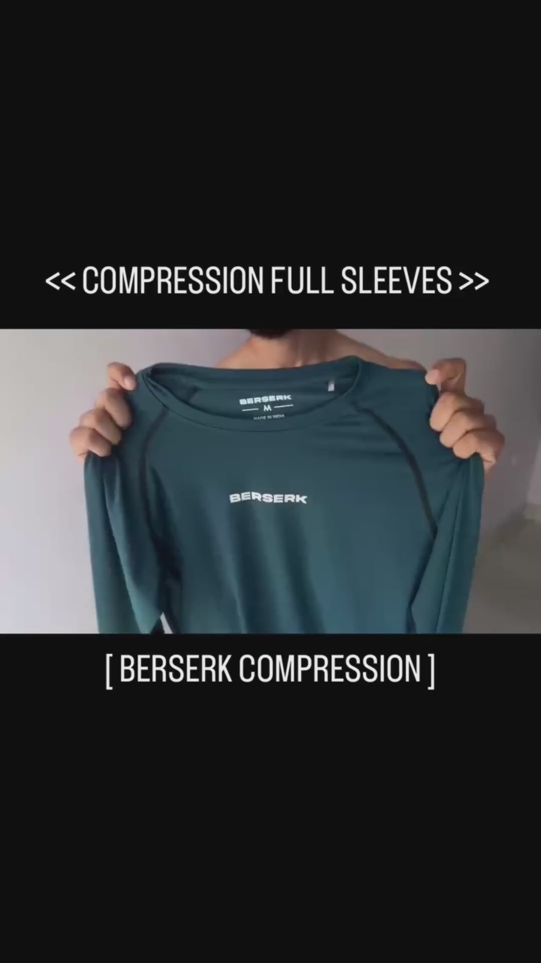 Neptune Blue Half Sleeve Compression Tshirt